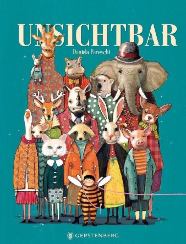 Buchcover und Innenansicht für das Buch: Unsichtbar