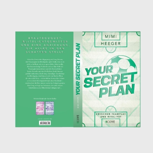 Buchcover und Innenansicht für das Buch: Your Secret Plan. Zwischen Teamplay und Rivalität (Secret-Reihe 3)