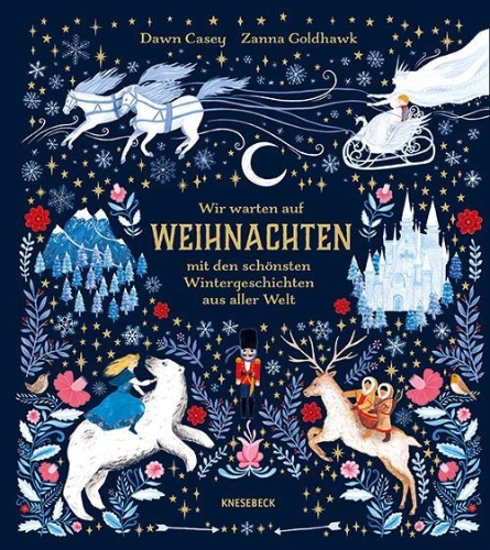 Buchcover und Innenansicht für das Buch: Wir warten auf Weihnachten