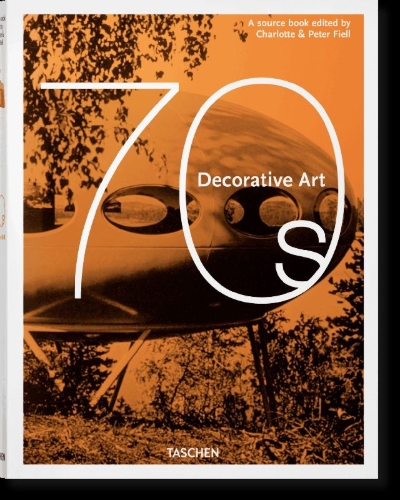 Buchcover und Innenansicht für das Buch: Decorative Art 70s
