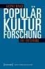 Buchcover und Innenansicht für das Buch: Populärkulturforschung