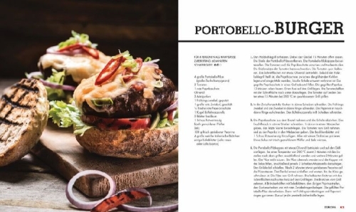 Buchcover und Innenansicht für das Buch: Der Napoleon Grill-Kodex