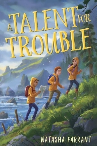 Buchcover und Innenansicht für das Buch: A Talent for Trouble