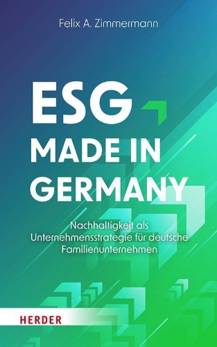Buchcover und Innenansicht für das Buch: ESG - Made in Germany