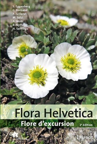 Buchcover und Innenansicht für das Buch: Flora Helvetica - Guide d'excursions