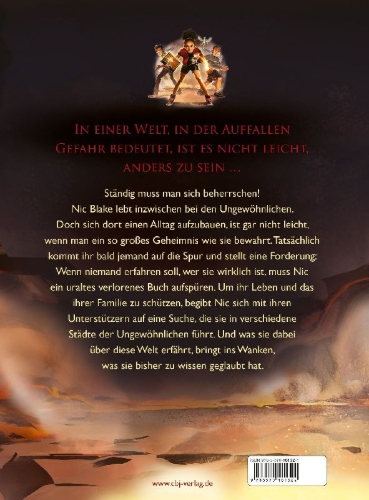 Buchcover und Innenansicht für das Buch: Nic Blake and the Remarkables - The Book of Anansi 2 von #2