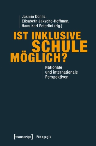 Buchcover und Innenansicht für das Buch: Ist inklusive Schule möglich?