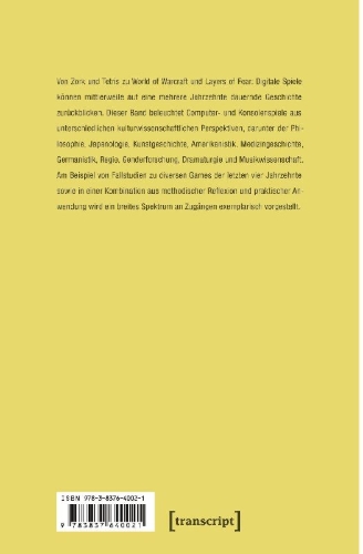 Buchcover und Innenansicht für das Buch: Digitale Spiele