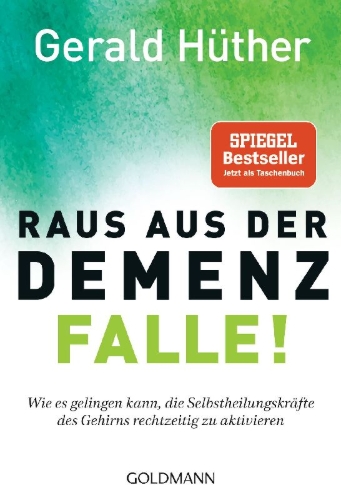 Buchcover und Innenansicht für das Buch: Raus aus der Demenz-Falle!