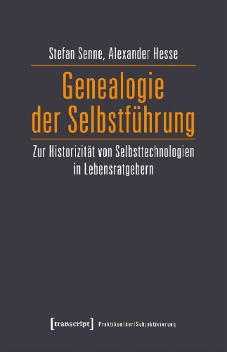 Buchcover und Innenansicht für das Buch: Genealogie der Selbstführung