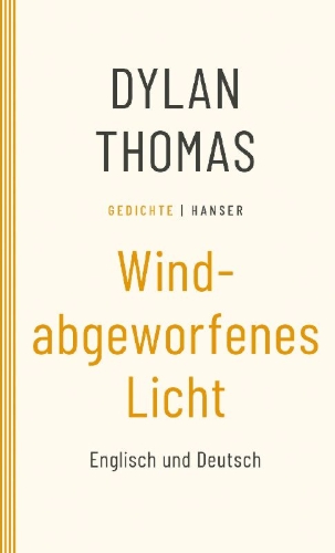 Buchcover und Innenansicht für das Buch: Windabgeworfenes Licht