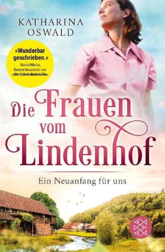 Buchcover und Innenansicht für das Buch: Die Frauen vom Lindenhof - Ein Neuanfang für uns