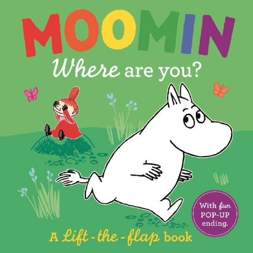 Buchcover und Innenansicht für das Buch: Moomin, Where Are You?