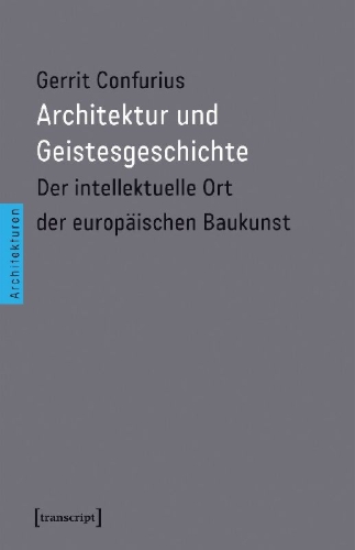 Buchcover und Innenansicht für das Buch: Architektur und Geistesgeschichte