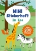Buchcover und Innenansicht für das Buch: MINI-Stickerheft - Im Zoo
