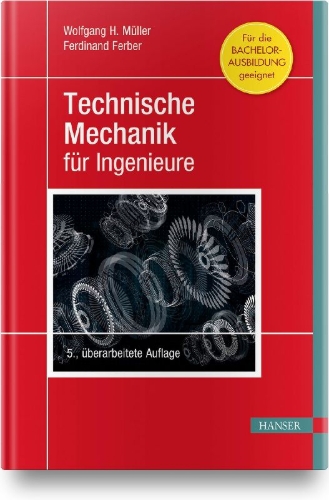 Buchcover und Innenansicht für das Buch: Technische Mechanik für Ingenieure