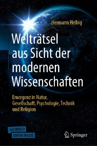 Buchcover und Innenansicht für das Buch: Welträtsel aus Sicht der modernen Wissenschaften