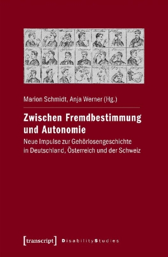 Buchcover und Innenansicht für das Buch: Zwischen Fremdbestimmung und Autonomie
