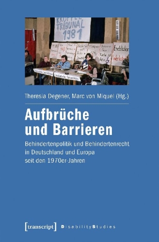 Buchcover und Innenansicht für das Buch: Aufbrüche und Barrieren