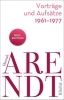 Buchcover und Innenansicht für das Buch: Vorträge und Aufsätze 1961-1977