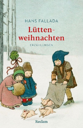 Buchcover und Innenansicht für das Buch: Lüttenweihnachten. Erzählungen