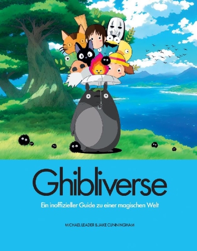 Buchcover und Innenansicht für das Buch: Ghibliverse