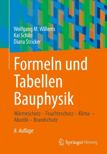 Buchcover und Innenansicht für das Buch: Formeln und Tabellen Bauphysik