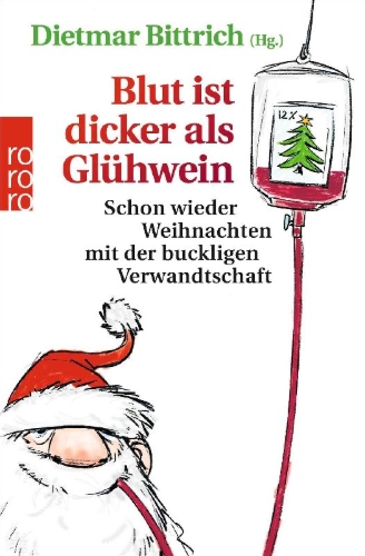 Buchcover und Innenansicht für das Buch: Blut ist dicker als Glühwein