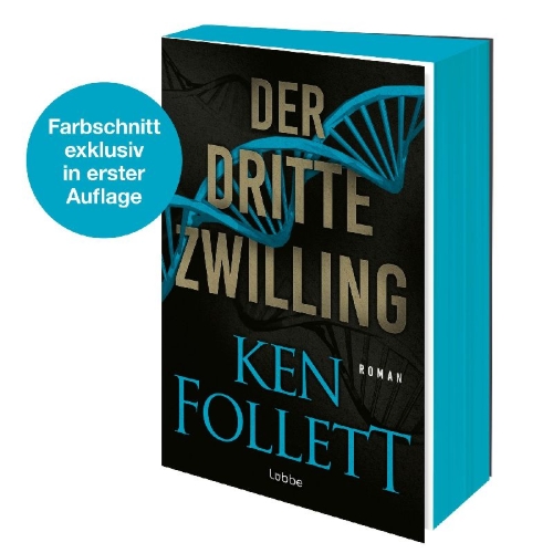 Buchcover und Innenansicht für das Buch: The Third Twin