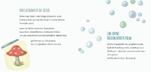 Buchcover und Innenansicht für das Buch: Alles Liebe zum Baby