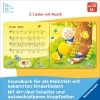 Buchcover und Innenansicht für das Buch: ministeps: Hör rein, sing mit! Erste Kinderlieder zum Anhören.