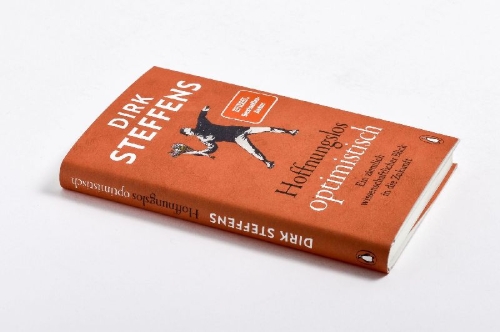 Buchcover und Innenansicht für das Buch: Hoffnungslos optimistisch