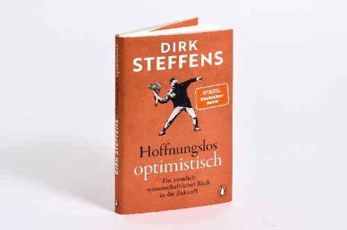 Buchcover und Innenansicht für das Buch: Hoffnungslos optimistisch