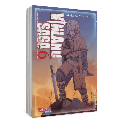 Buchcover und Innenansicht für das Buch: Vinland Saga