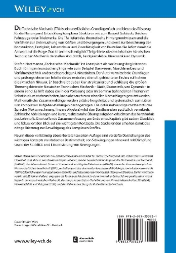 Buchcover und Innenansicht für das Buch: Technische Mechanik