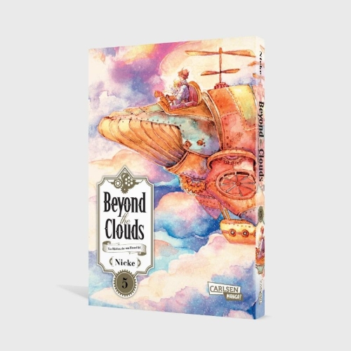 Buchcover und Innenansicht für das Buch: Beyond the Clouds