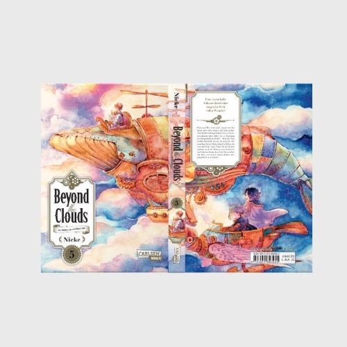 Buchcover und Innenansicht für das Buch: Beyond the Clouds