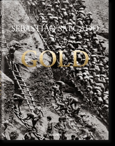 Buchcover und Innenansicht für das Buch: Sebastião Salgado. Gold