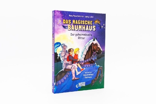 Buchcover und Innenansicht für das Buch: Magic Tree House - The Graphic Novel - The Knight At Dawn
