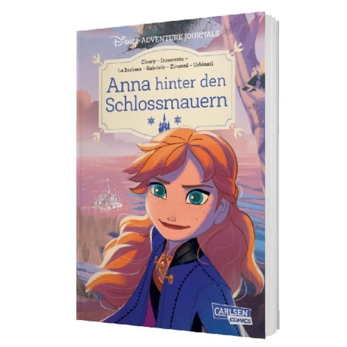 Buchcover und Innenansicht für das Buch: Anna's Journal: Behind the Castle Walls