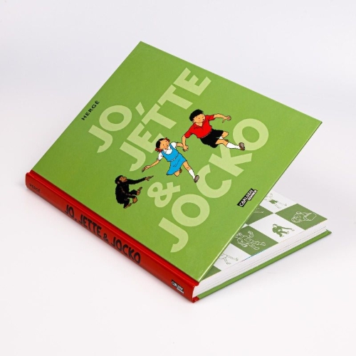 Buchcover und Innenansicht für das Buch: Jo, Zette et Jocko Intégrale