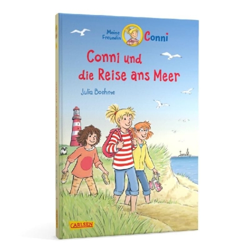 Buchcover und Innenansicht für das Buch: Conni-Erzählbände 33: Conni und die Reise ans Meer