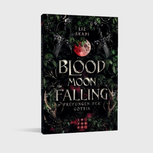 Buchcover und Innenansicht für das Buch: Blood Moon Falling. Prüfungen der Göttin (Blood Moon Rising 2)
