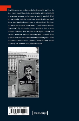 Buchcover und Innenansicht für das Buch: Curating (Post-)Socialist Environments