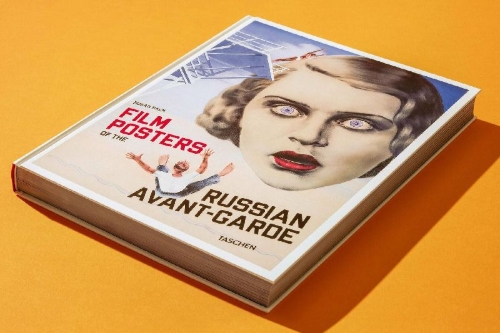 Buchcover und Innenansicht für das Buch: Film Posters of the Russian Avant-Garde