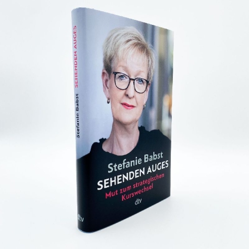 Buchcover und Innenansicht für das Buch: Sehenden Auges