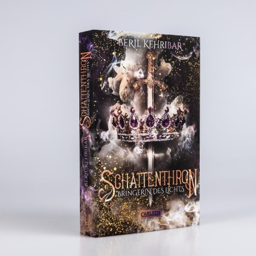 Buchcover und Innenansicht für das Buch: Schattenthron 2: Bringerin des Lichts