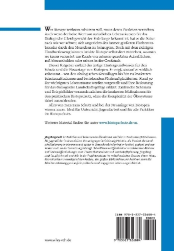 Buchcover und Innenansicht für das Buch: Biotopschutz in der Praxis