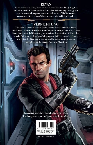 Buchcover und Innenansicht für das Buch: Star Wars : The Old Republic - Revan; Star Wars : The Old Republic: Annihilation