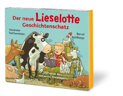 Buchcover und Innenansicht für das Buch: Ein Geburtstagsfest für Lieselotte / Ein Platz nur für Lieselotte